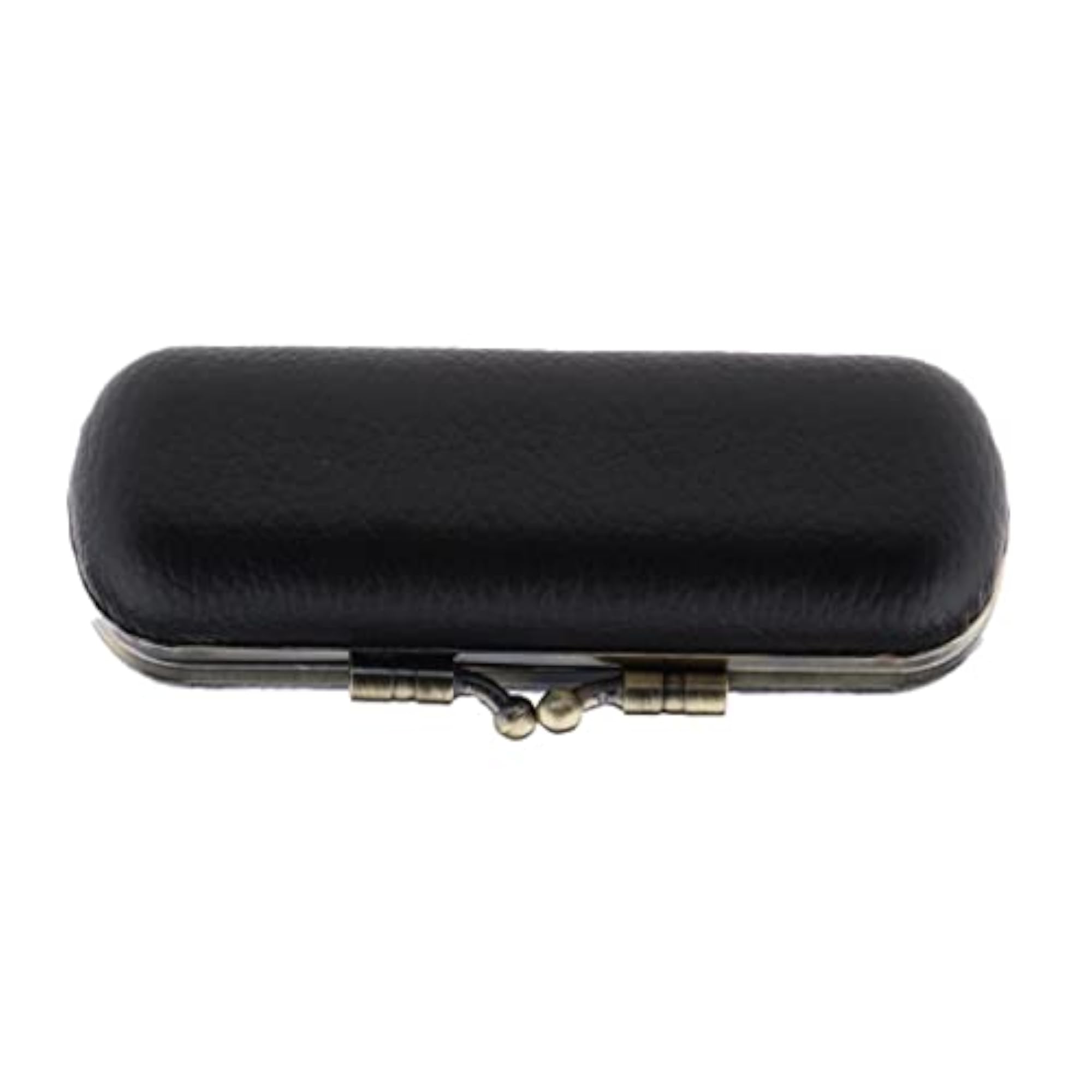 Black Lipstick Case with Mirror for Makeup Storage